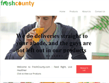 Tablet Screenshot of freshcounty.com